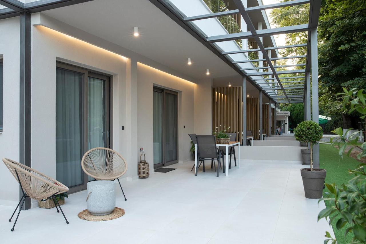 Olympus Suites Paralia Pantaleimonos Ngoại thất bức ảnh