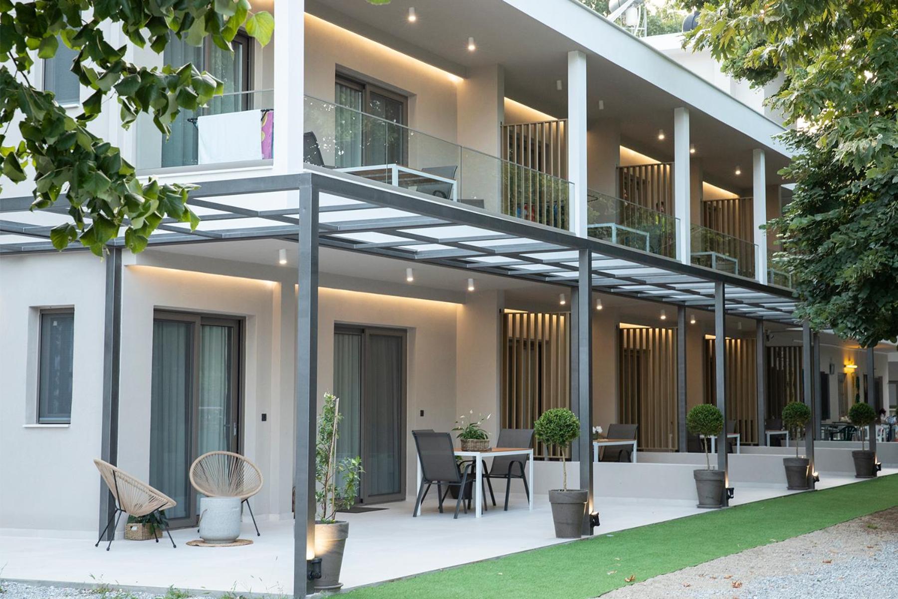 Olympus Suites Paralia Pantaleimonos Ngoại thất bức ảnh